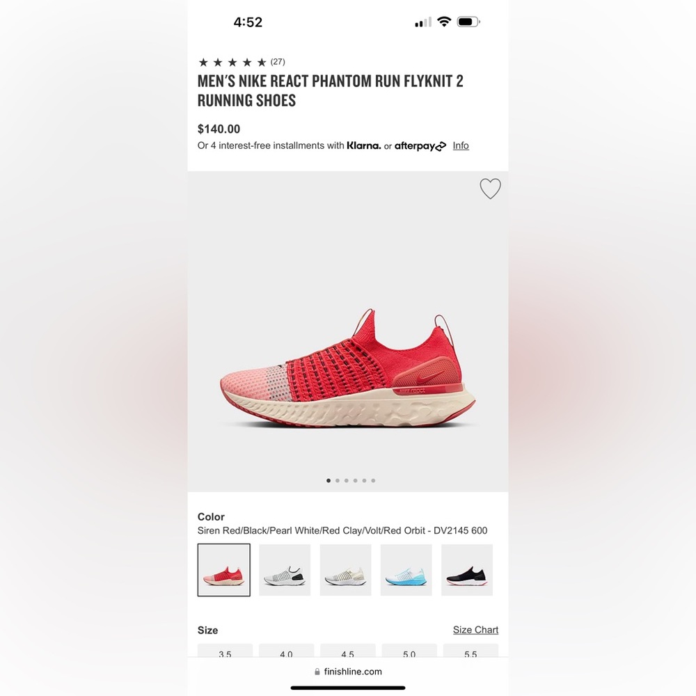 Men’s Nike React Phantom Run Flyknit 2 Running Shoes